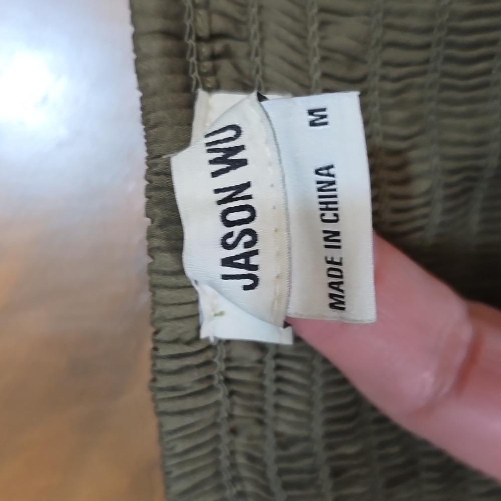 Jason Wu cropped puff sleeve top - Picture 6 of 11